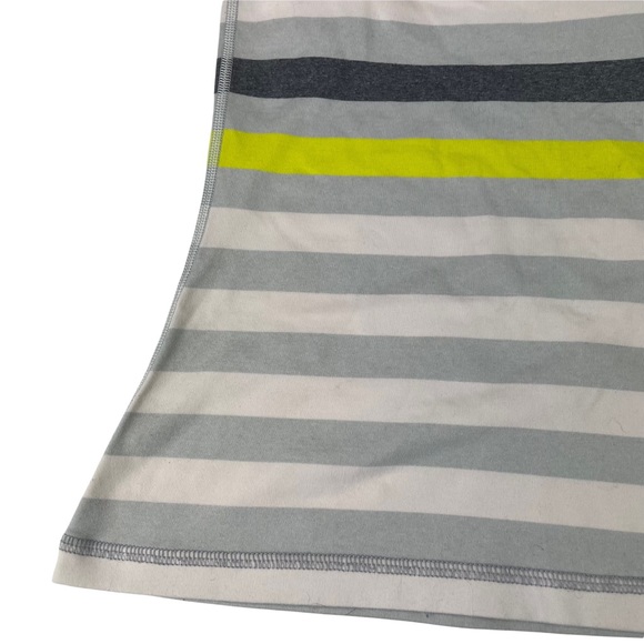 Lululemon Racerback Woman’s Power Y Tank Top Shirt Striped Yellow Sz 6 Athletica - Picture 7 of 16